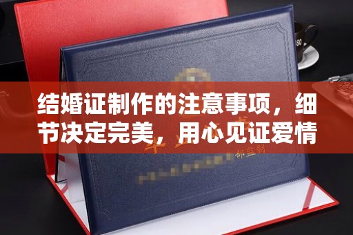 若羌结婚证制作的注意事项，细节决定完美，用心见证爱情